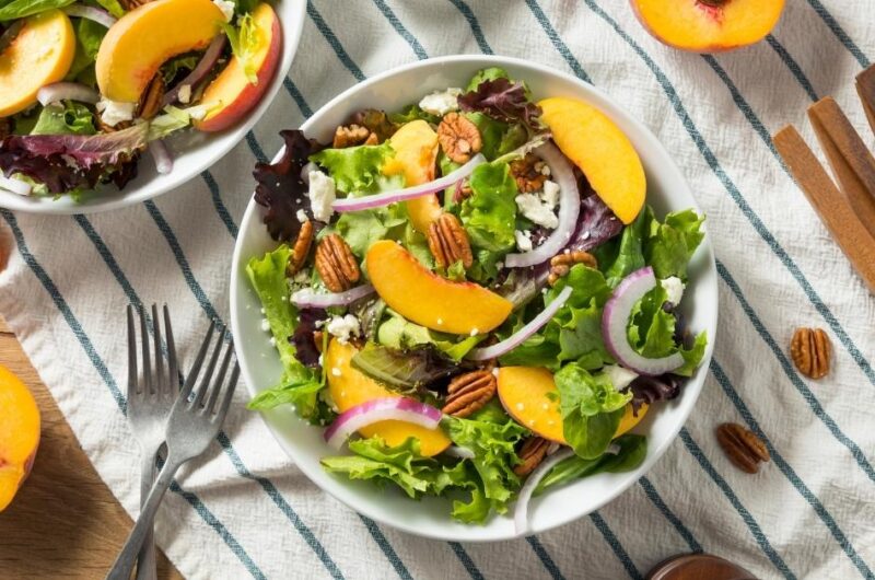10 Best Peach Salad Recipes to Make at Home