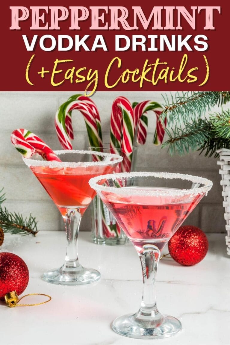 17 Peppermint Vodka Drinks (+Easy Cocktails) Insanely Good