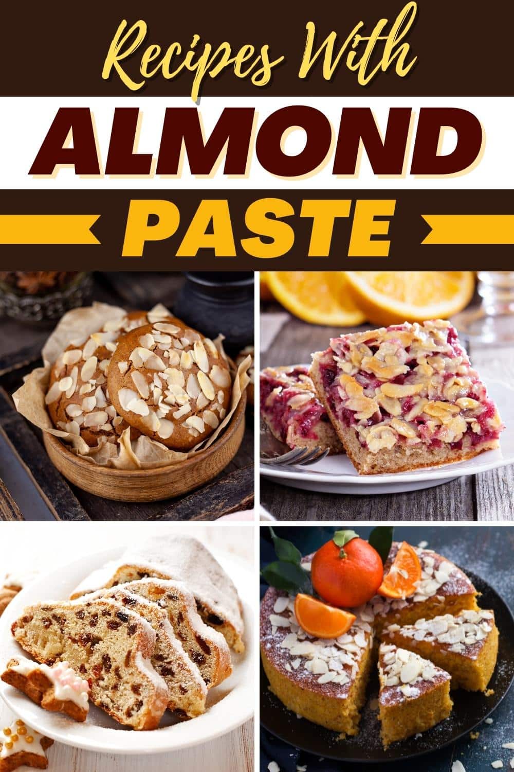 almond paste desserts
