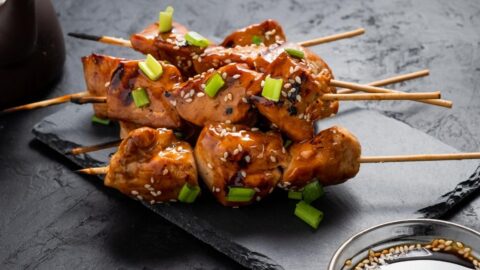 Savory Yakitori Chicken Fillet with Green Onions