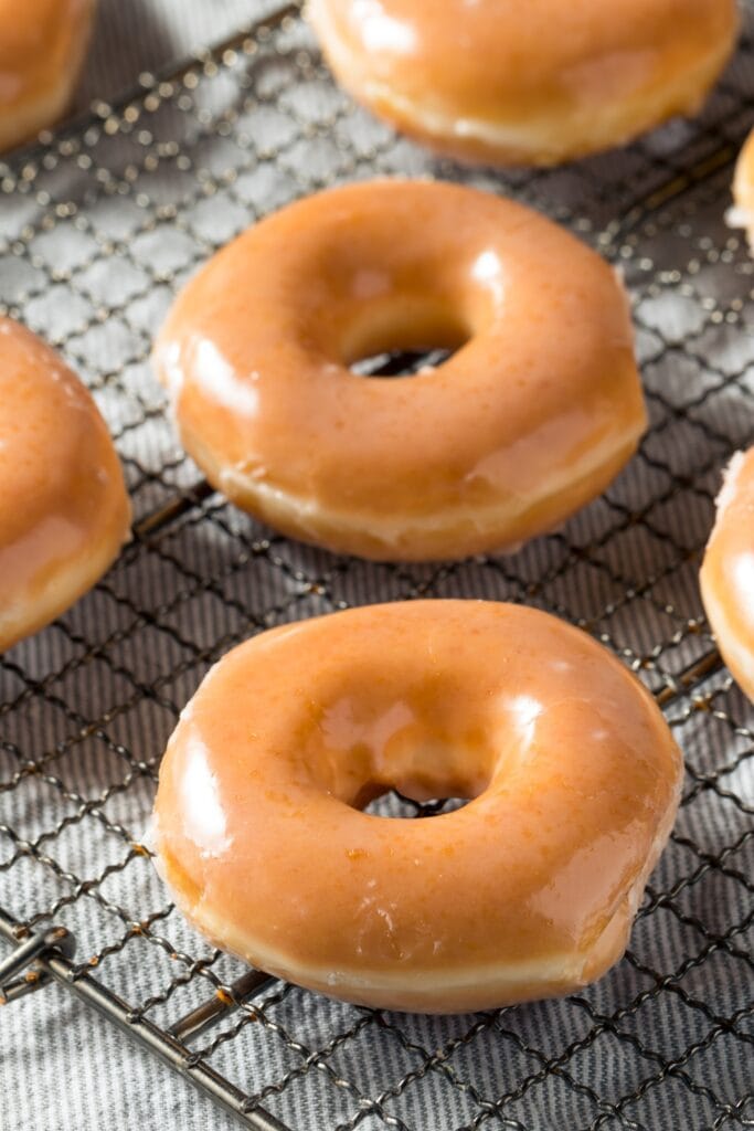 Sweet Homemade Glazed Donuts