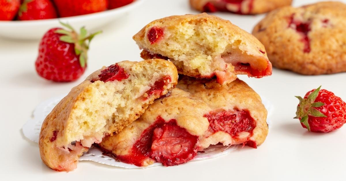 Sweet Homemade Strawberry Cookies