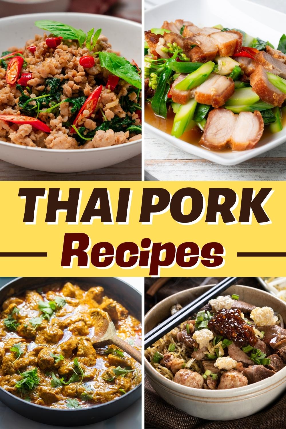 10 Authentic Thai Pork Recipes for Dinner Insanely Good