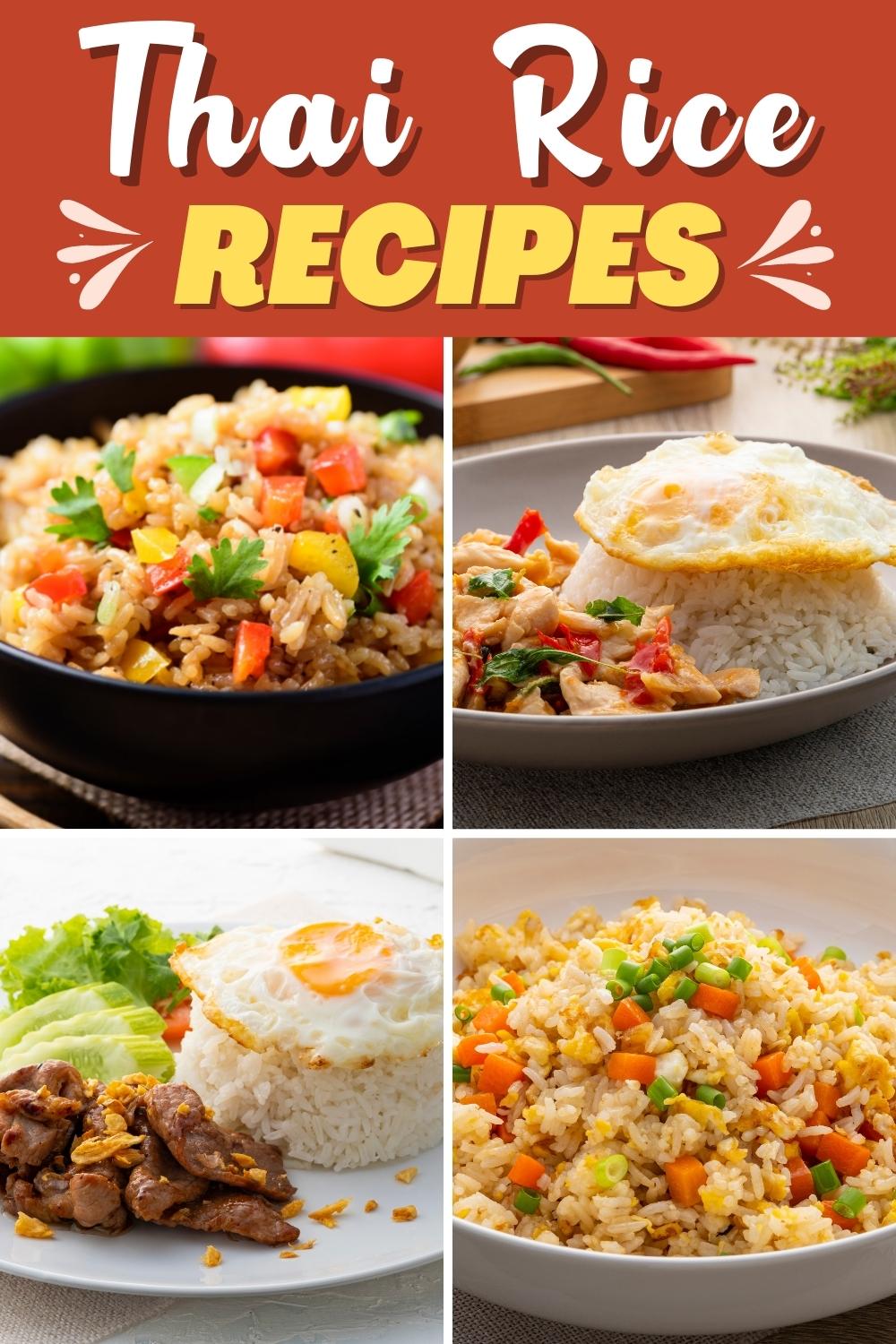 11 Easy Thai Rice Recipes To Try Tonight Insanely Good