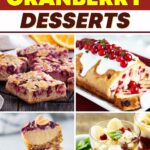 Thanksgiving Cranberry Desserts