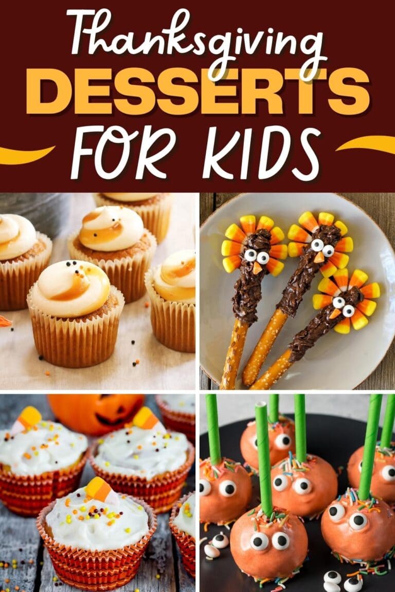 25 Fun Thanksgiving Desserts For Kids - Insanely Good