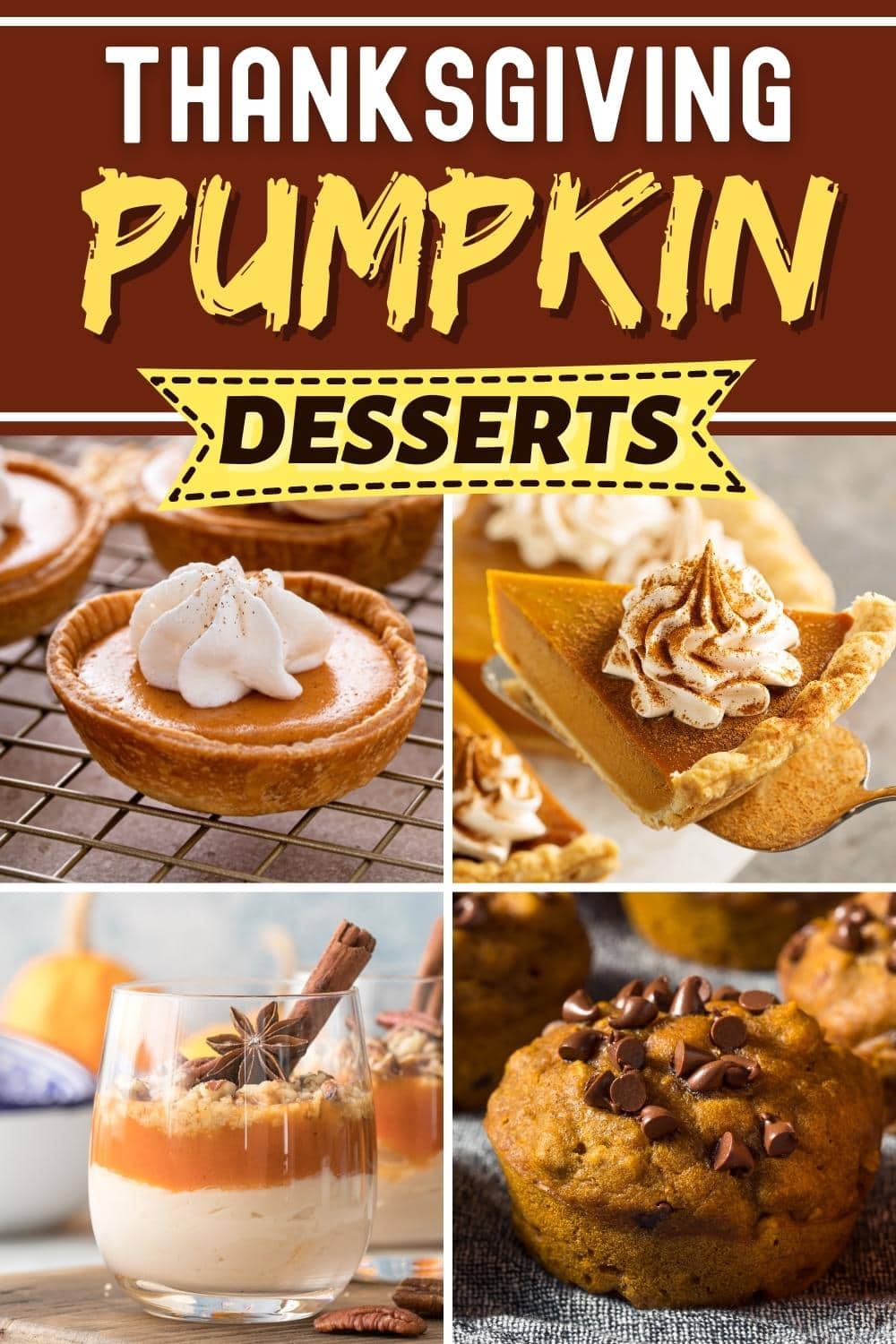 40 Best Thanksgiving Pumpkin Desserts - Insanely Good