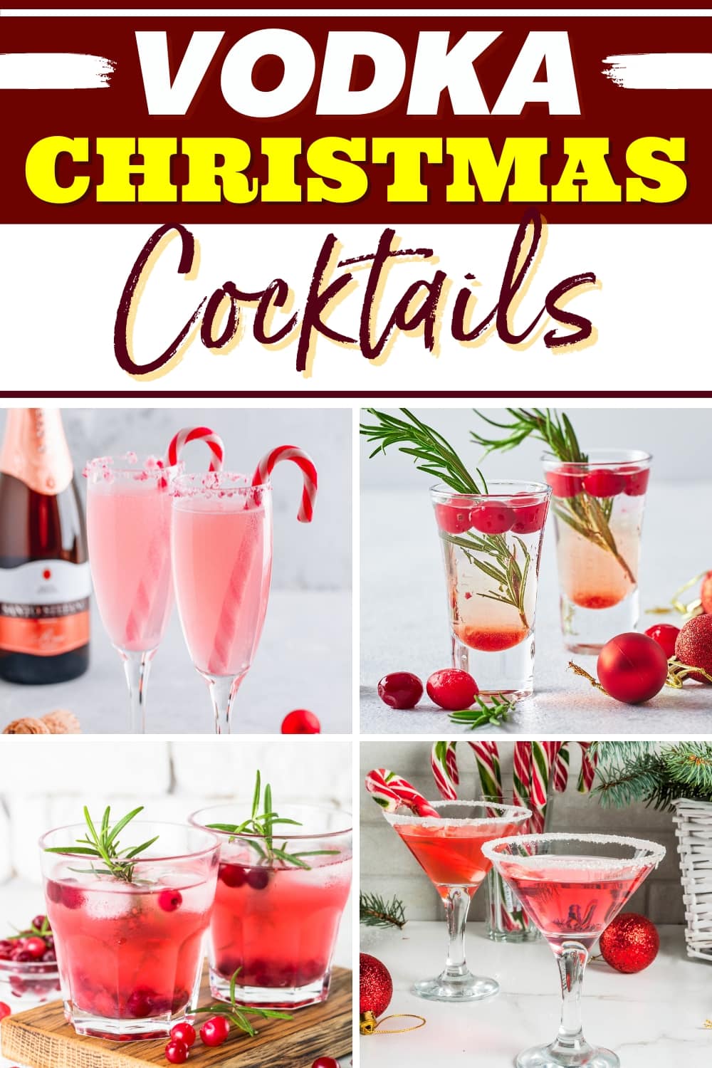 20 Best Vodka Christmas Cocktails & Drinks Insanely Good