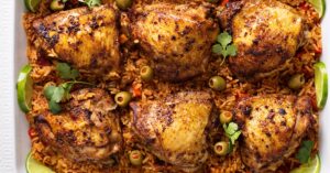 Arroz Con Pollo: Roasted Chicken with Rice