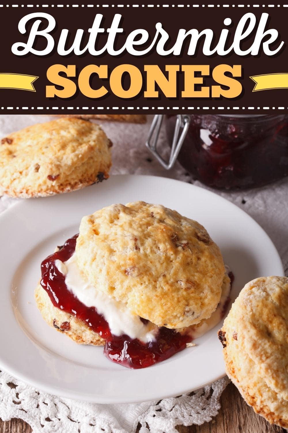 Homemade Buttermilk Scones Recipe Insanely Good