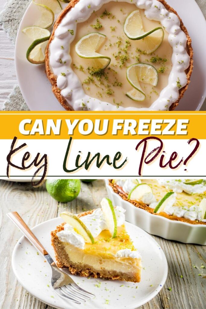 Can You Freeze Key Lime Pie?