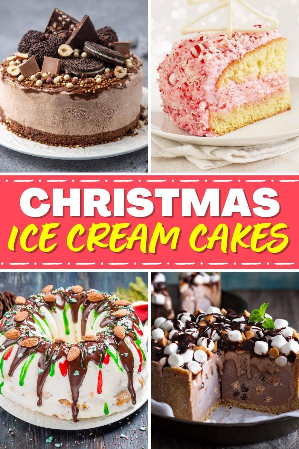 30 Christmas Ice Cream Cakes (+ Easy Recipes) - Insanely Good