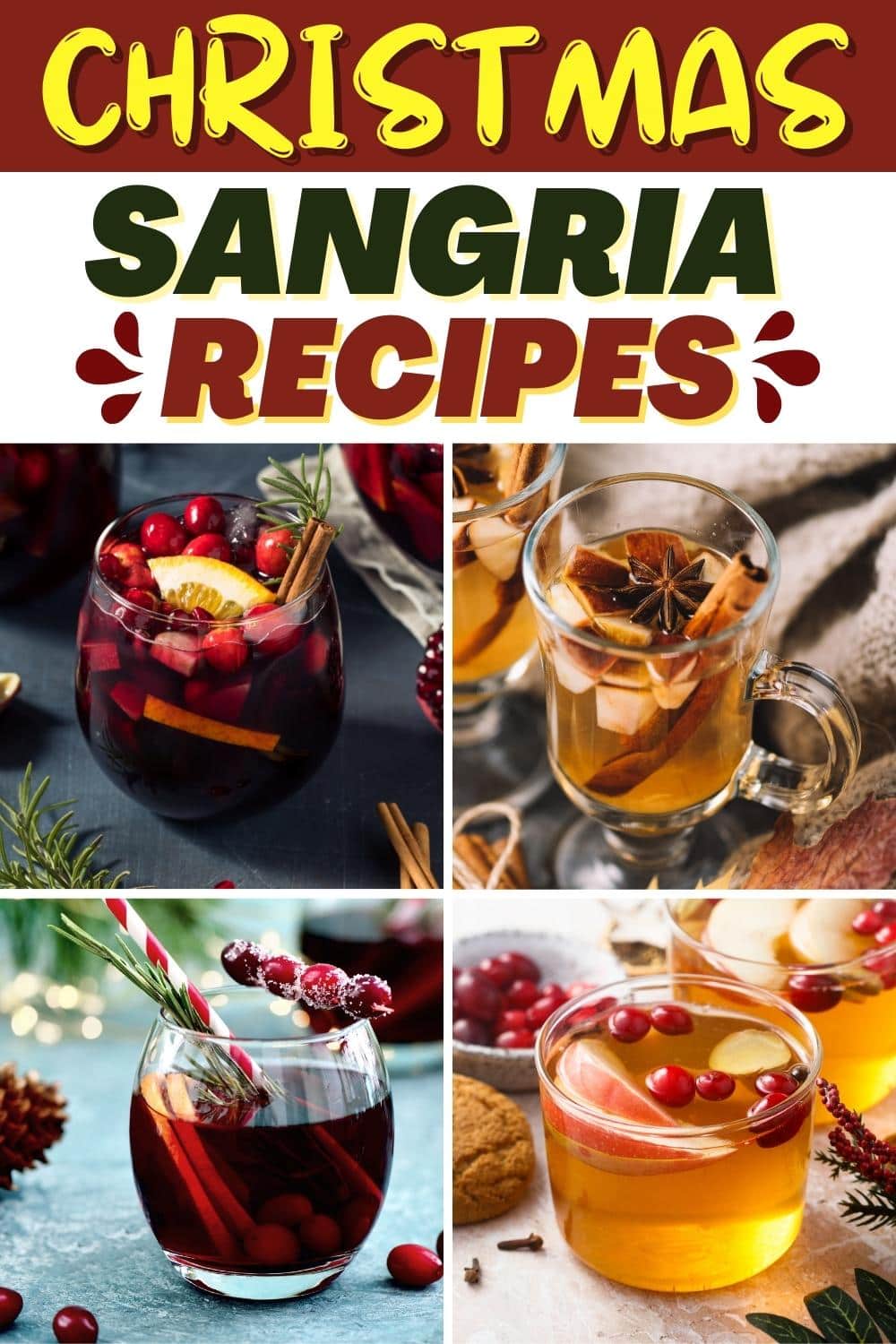 17 Best Christmas Sangria Recipes - Insanely Good
