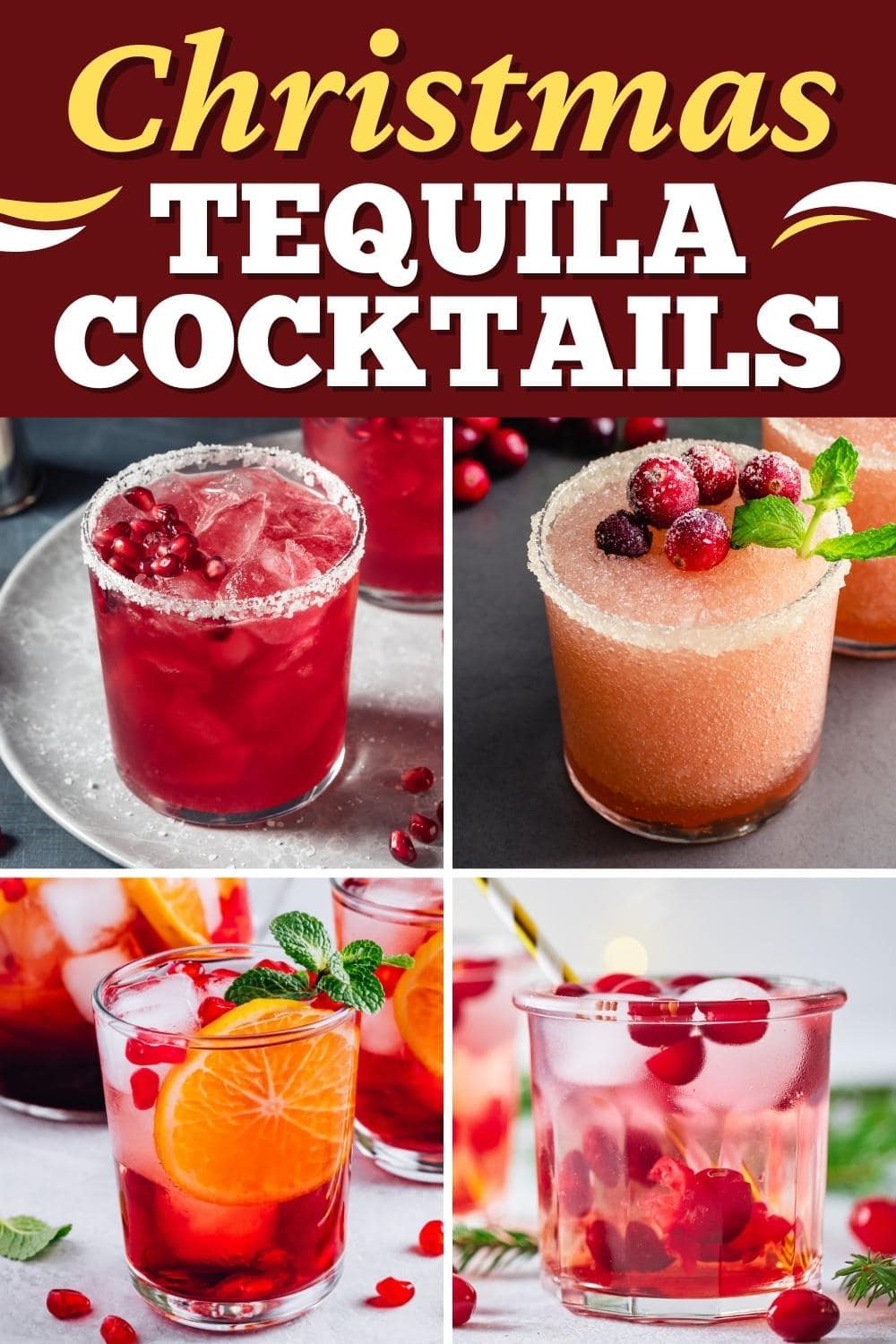 10 Festive Christmas Tequila Cocktails - Insanely Good