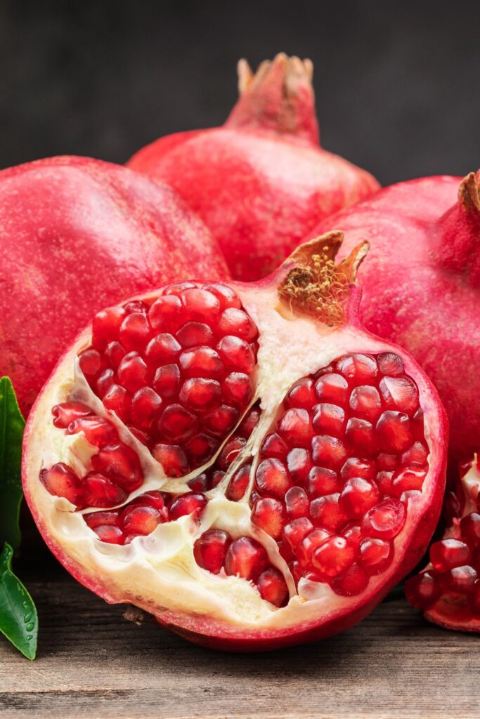 Fresh Organic Pink Pomegranate
