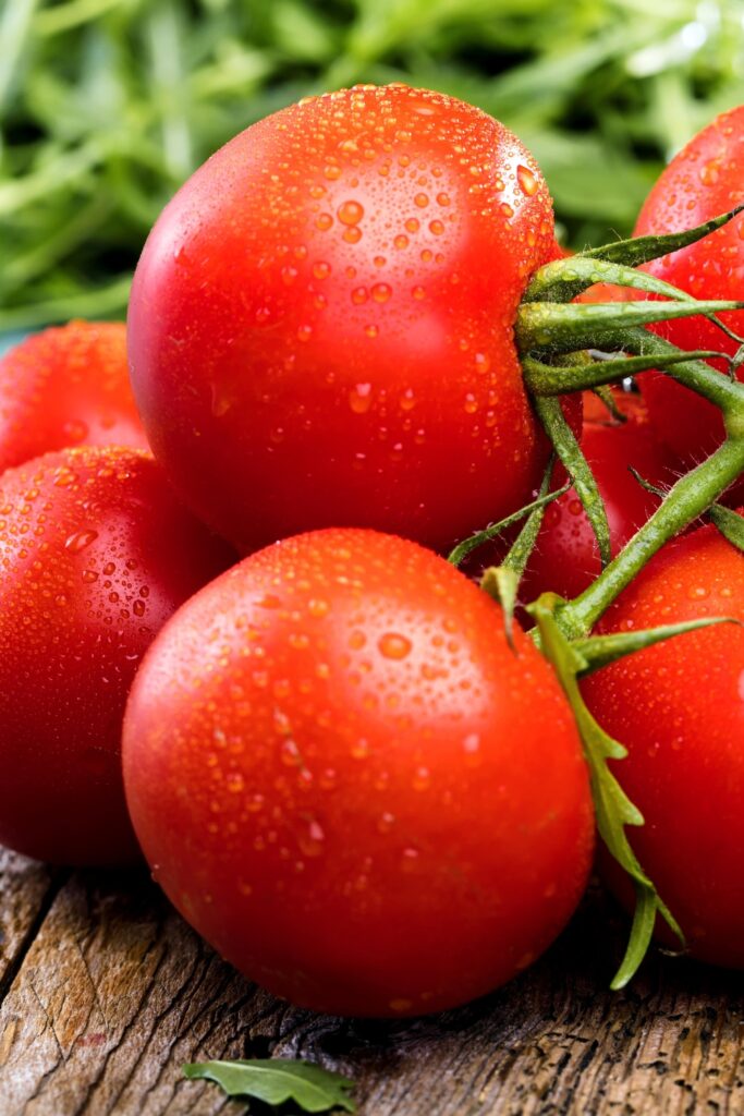 Fresh and Organic Red Tomatoes