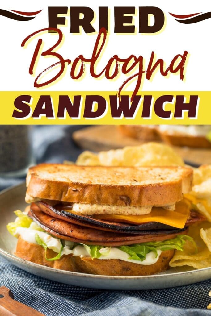 Fried Bologna Sandwich