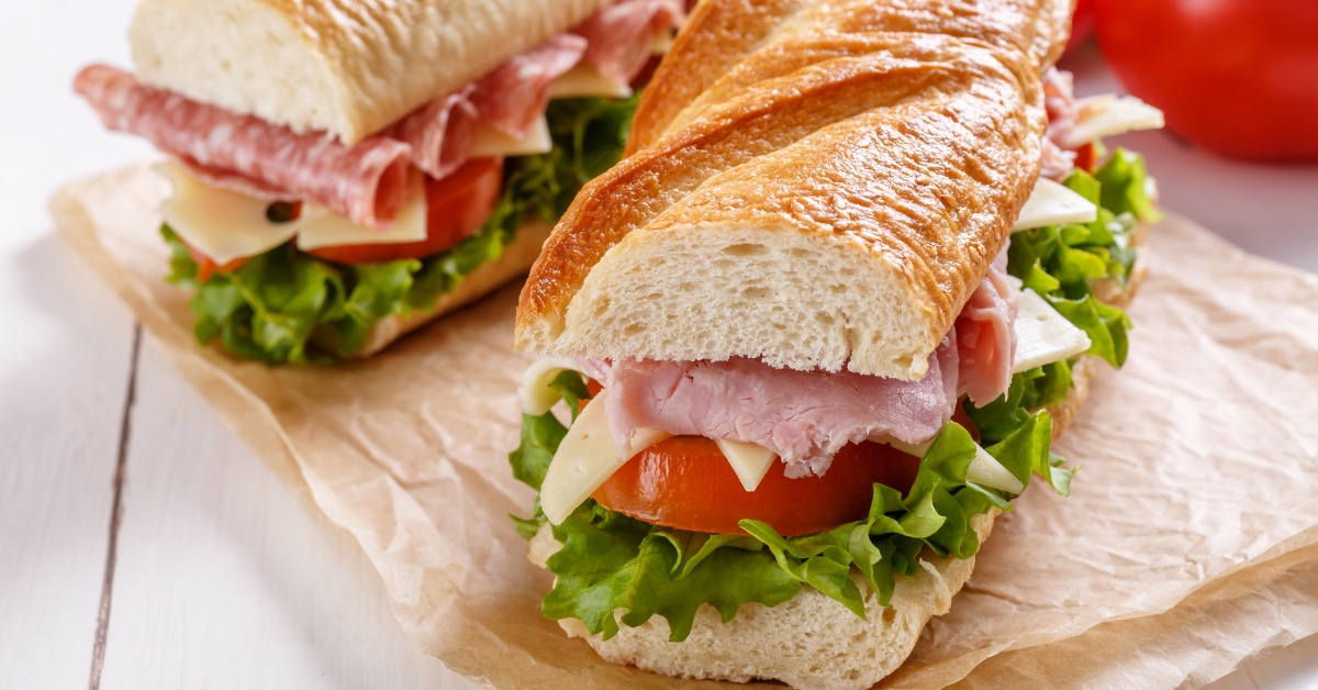 3 Classic French Baguette Sandwiches