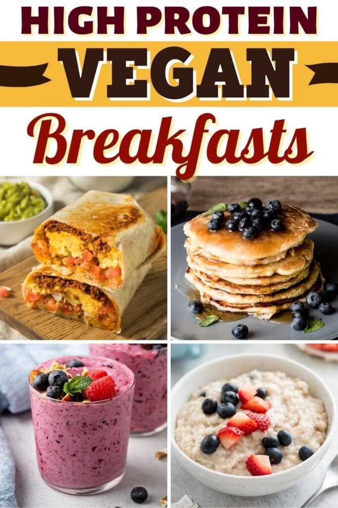 High Protein Vegan Breakfasts