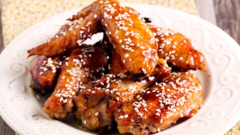 Honey Sriracha Chicken Wings