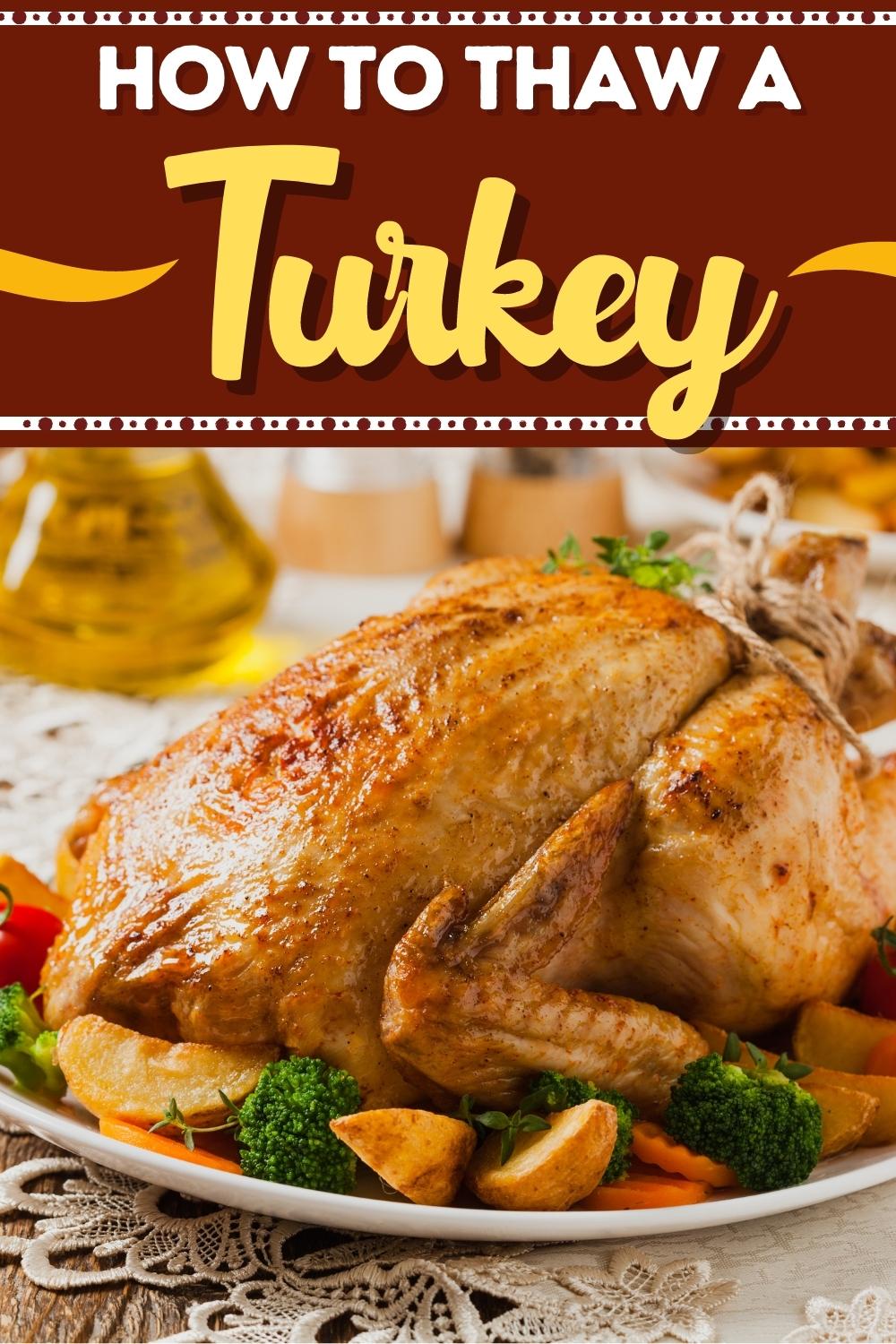 How To Thaw A Turkey Safely 3 Best Ways Insanely Good   How To Thaw A Turkey 1 