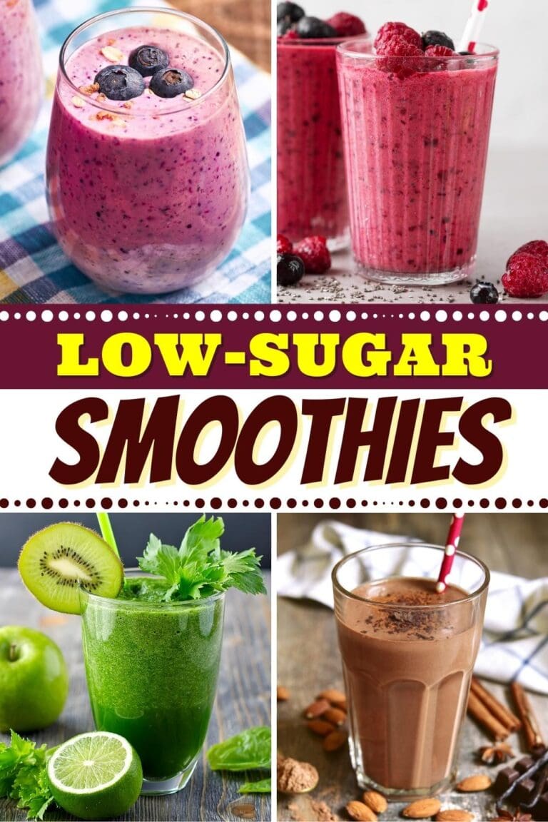 13 Best Low-Sugar Smoothies That Taste Great - Insanely Good