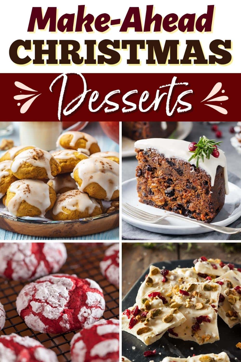 Make-Ahead Christmas Desserts
