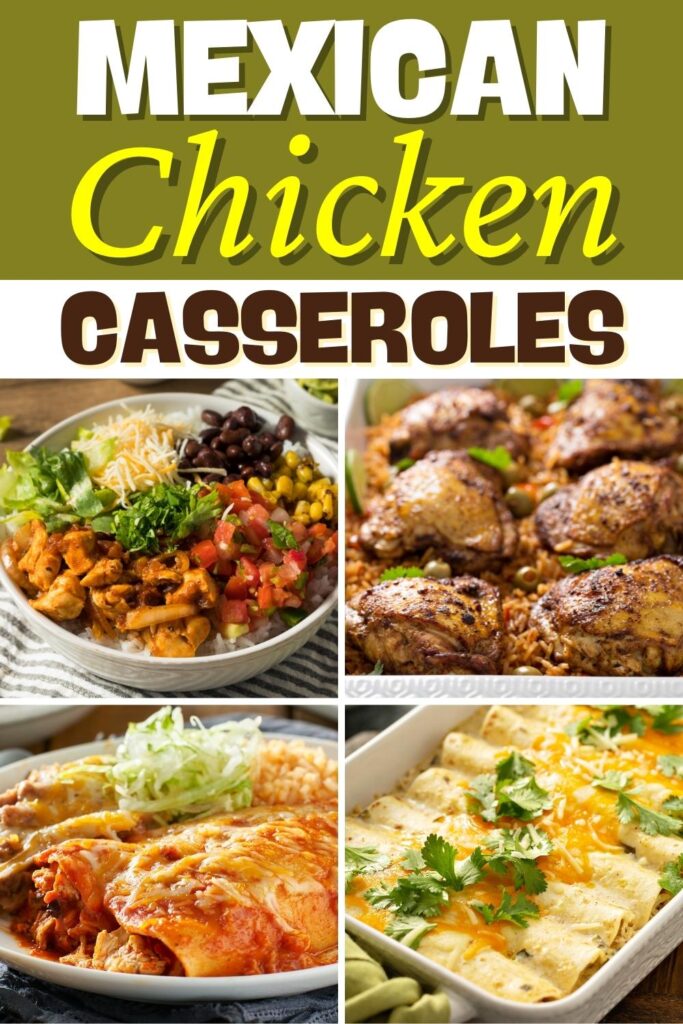 Mexican Chicken Casseroles