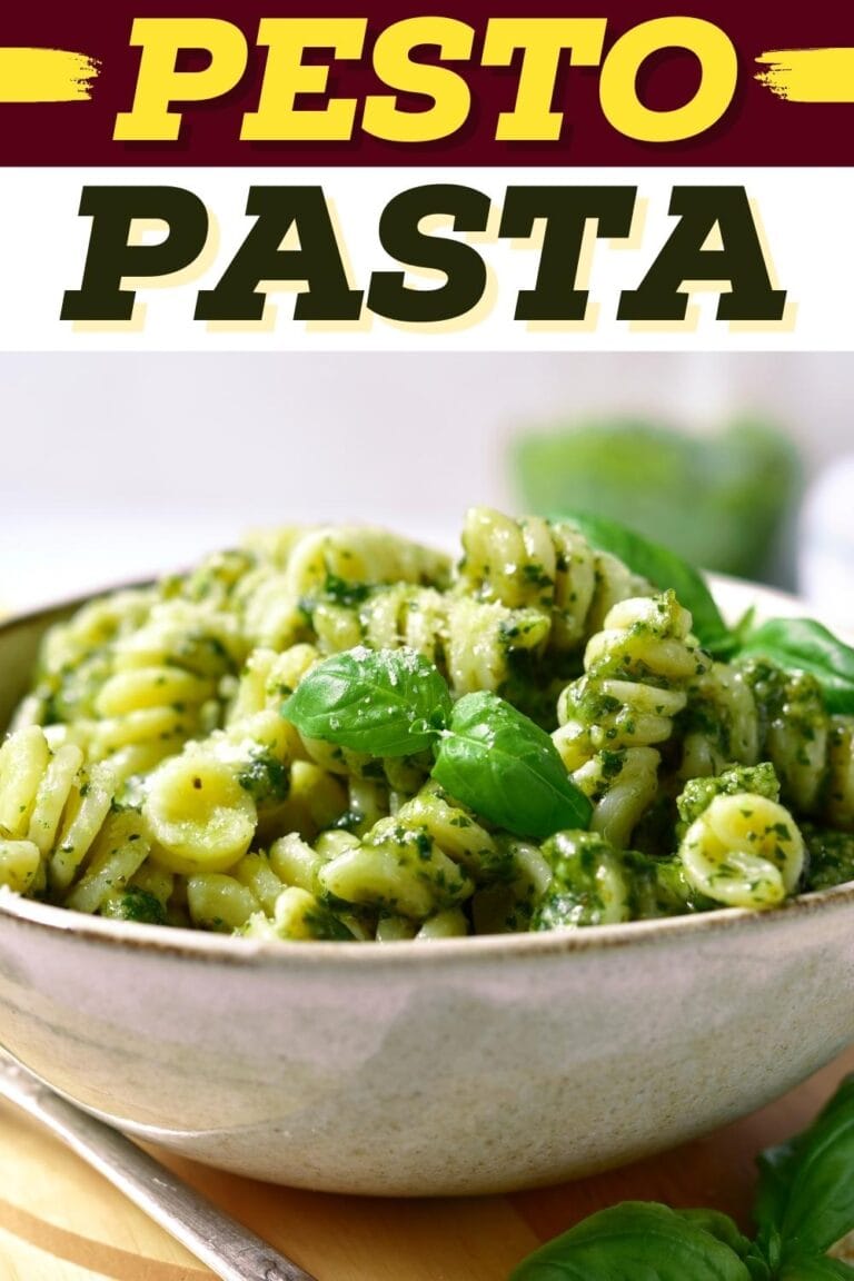 Pesto Pasta (Easy Recipe) - Insanely Good