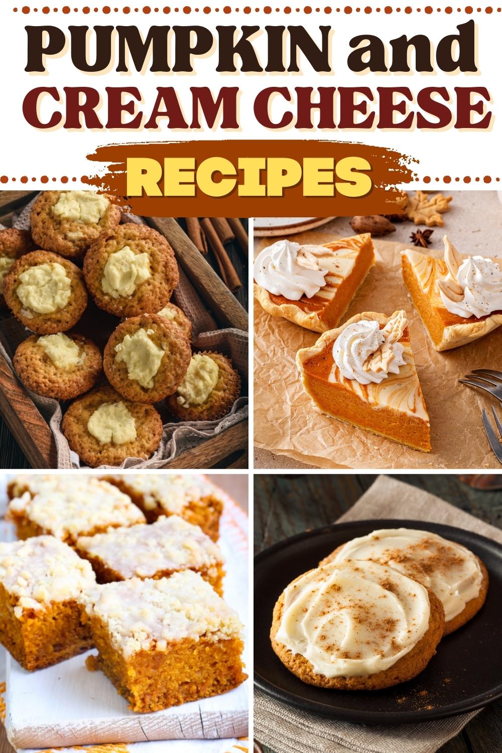 25 Best Pumpkin and Cream Cheese Recipes - Insanely Good