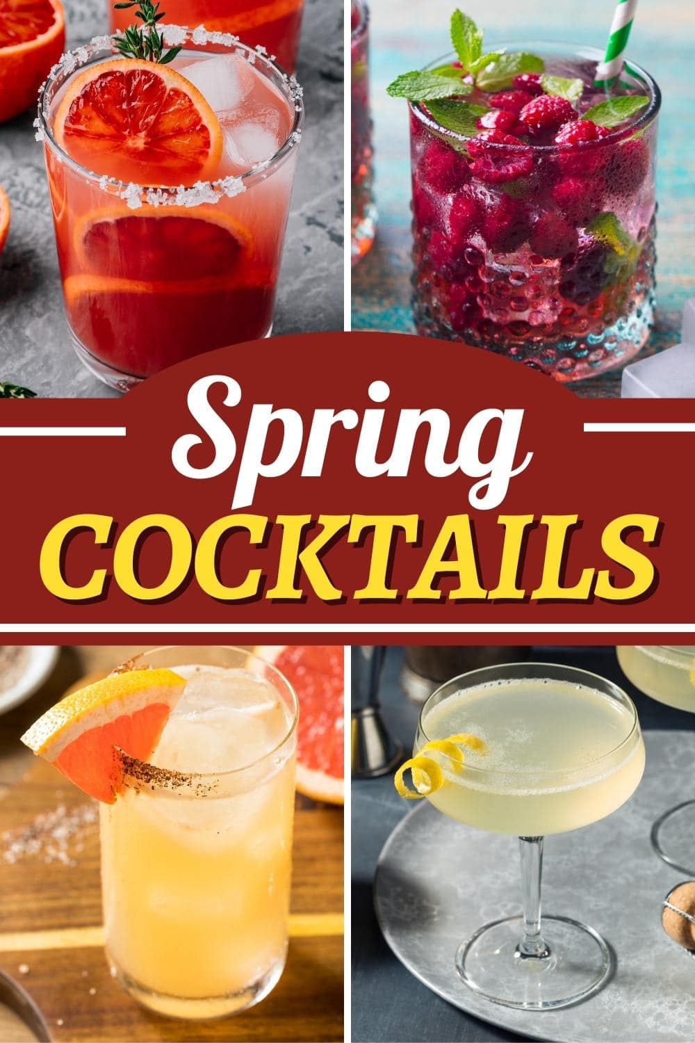 23 Fun Spring Cocktails to Brighten Your Day Insanely Good