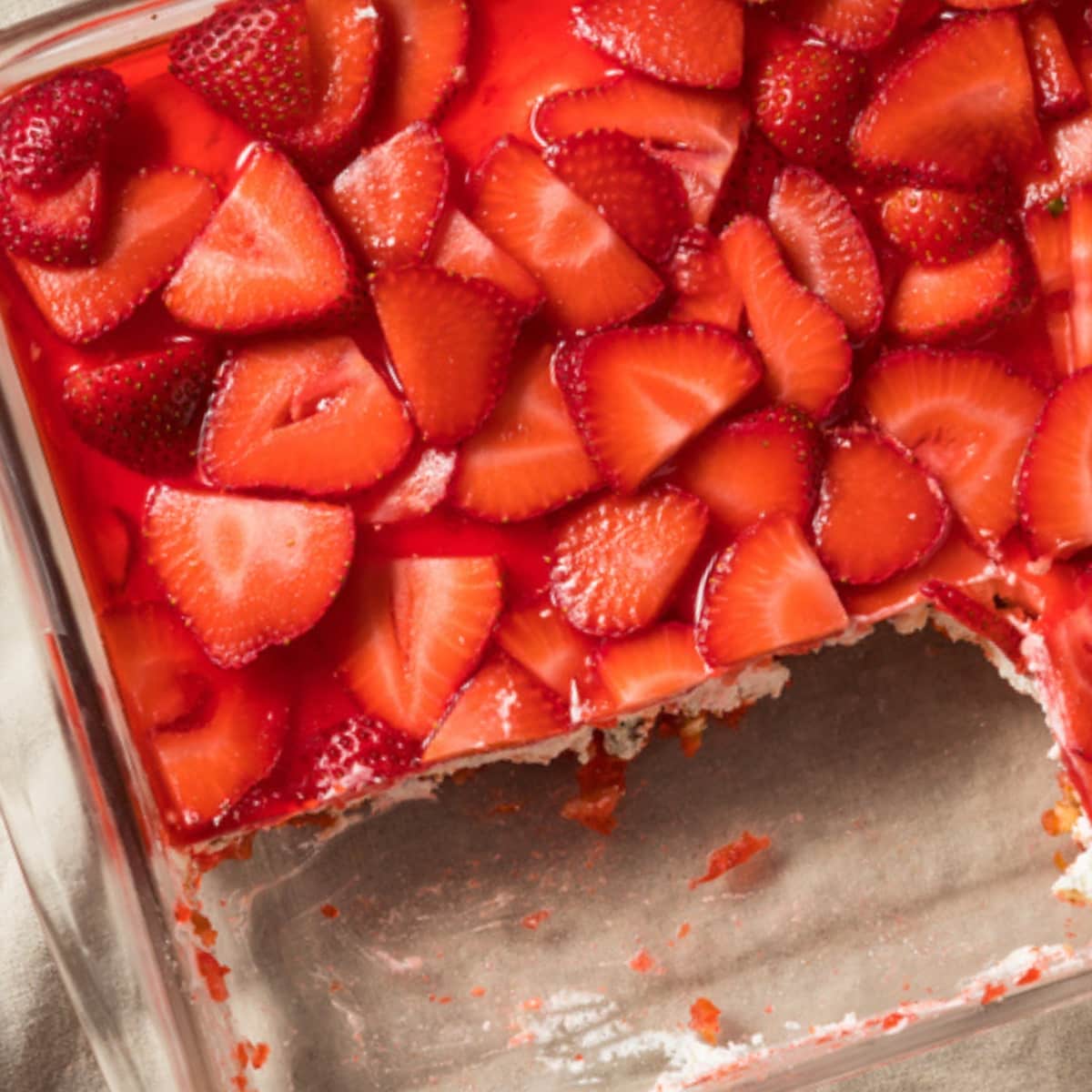 Easy Strawberry Pretzel Salad Recipe - Insanely Good