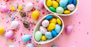 Sweet Homemade Easter Egg Chocolate Candies