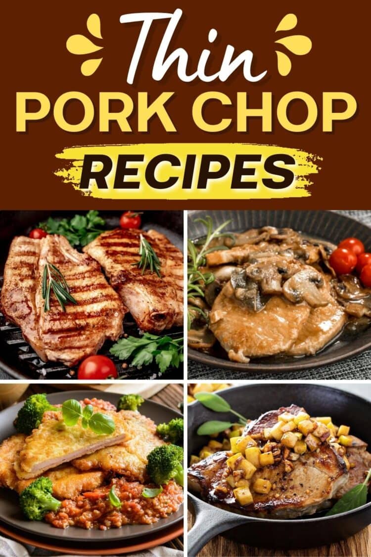 15 Best Thin Pork Chop Recipes for Dinner - Insanely Good