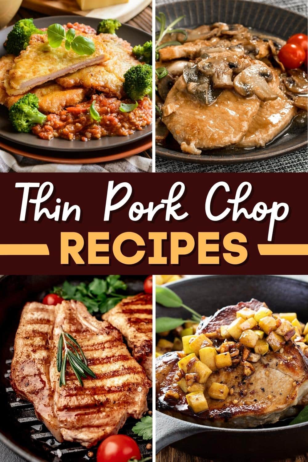 15 Best Thin Pork Chop Recipes for Dinner - Insanely Good