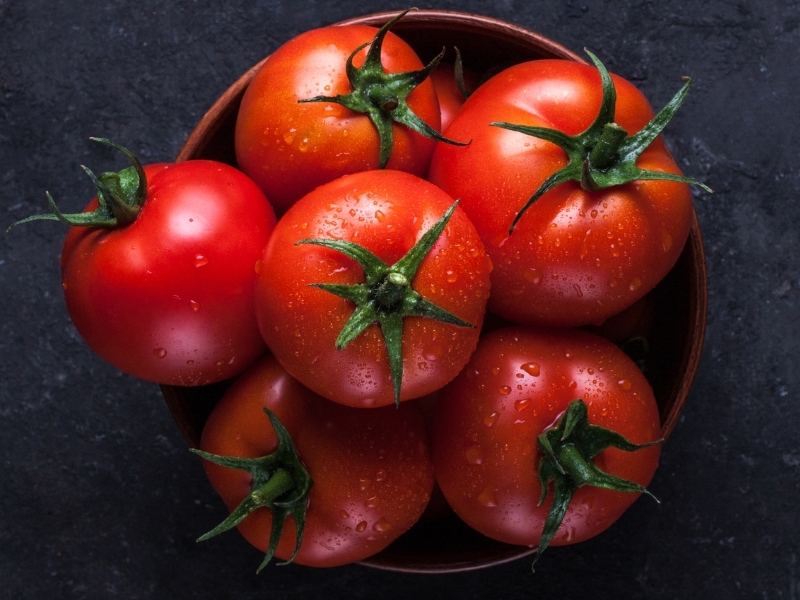 Bowl of Fresh Tomatoes
