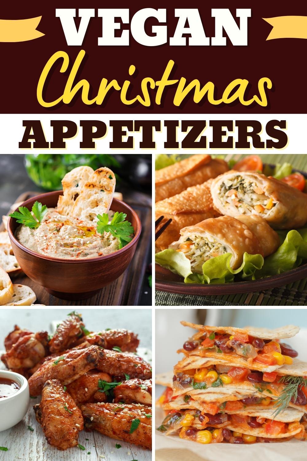 35 Best Vegan Christmas Appetizers (+ Easy Recipes) - Insanely Good