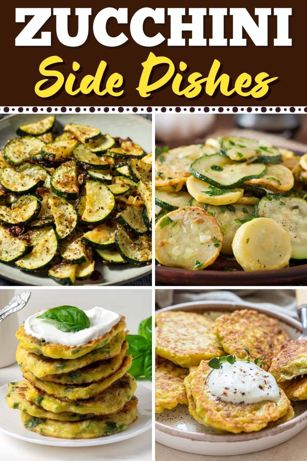 25 Best Zucchini Side Dishes for Summer - Insanely Good