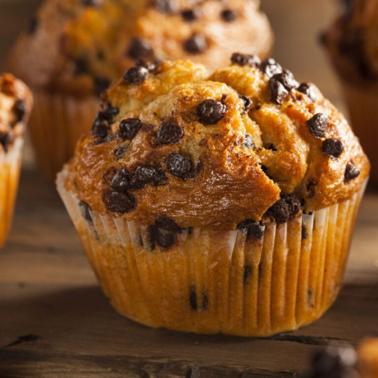 Easy Zucchini Chocolate Chip Muffins - Insanely Good