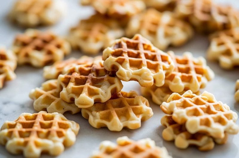 Waffle Cookies (Easy Recipe)