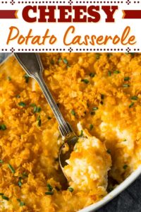 Easy Cheesy Potato Casserole Recipe - Insanely Good