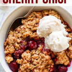 Homemade Cherry Crisp Pin