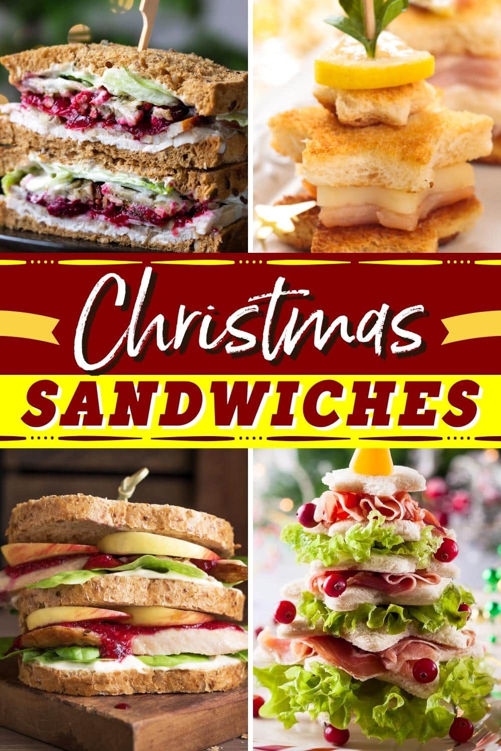 Los 15 mejores sándwiches navideños que son divertidos y festivos El