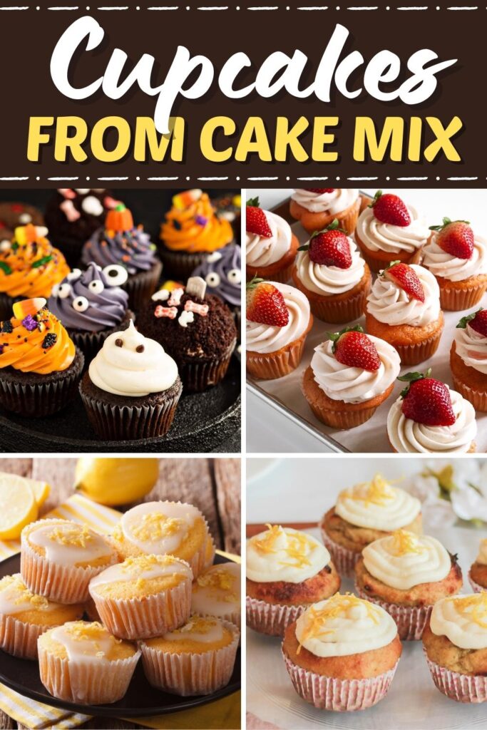 Cupcakes da Cake Mix