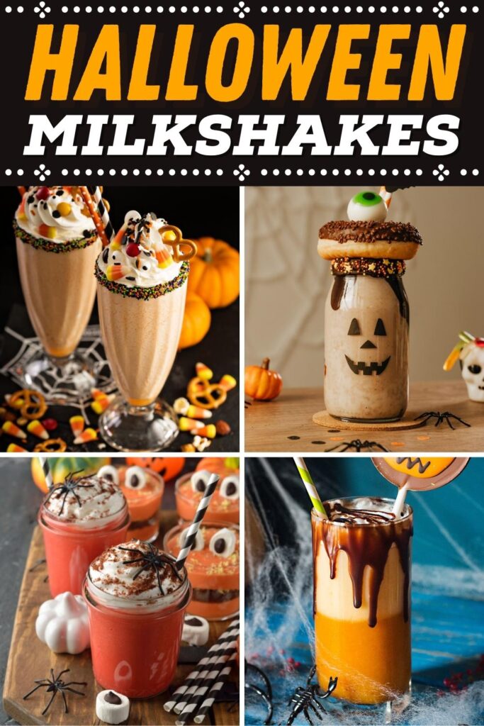 Halloween Milkshakes