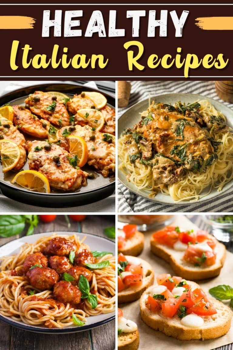 30 Healthy Italian Recipes (+ Easy Dinners) - Insanely Good