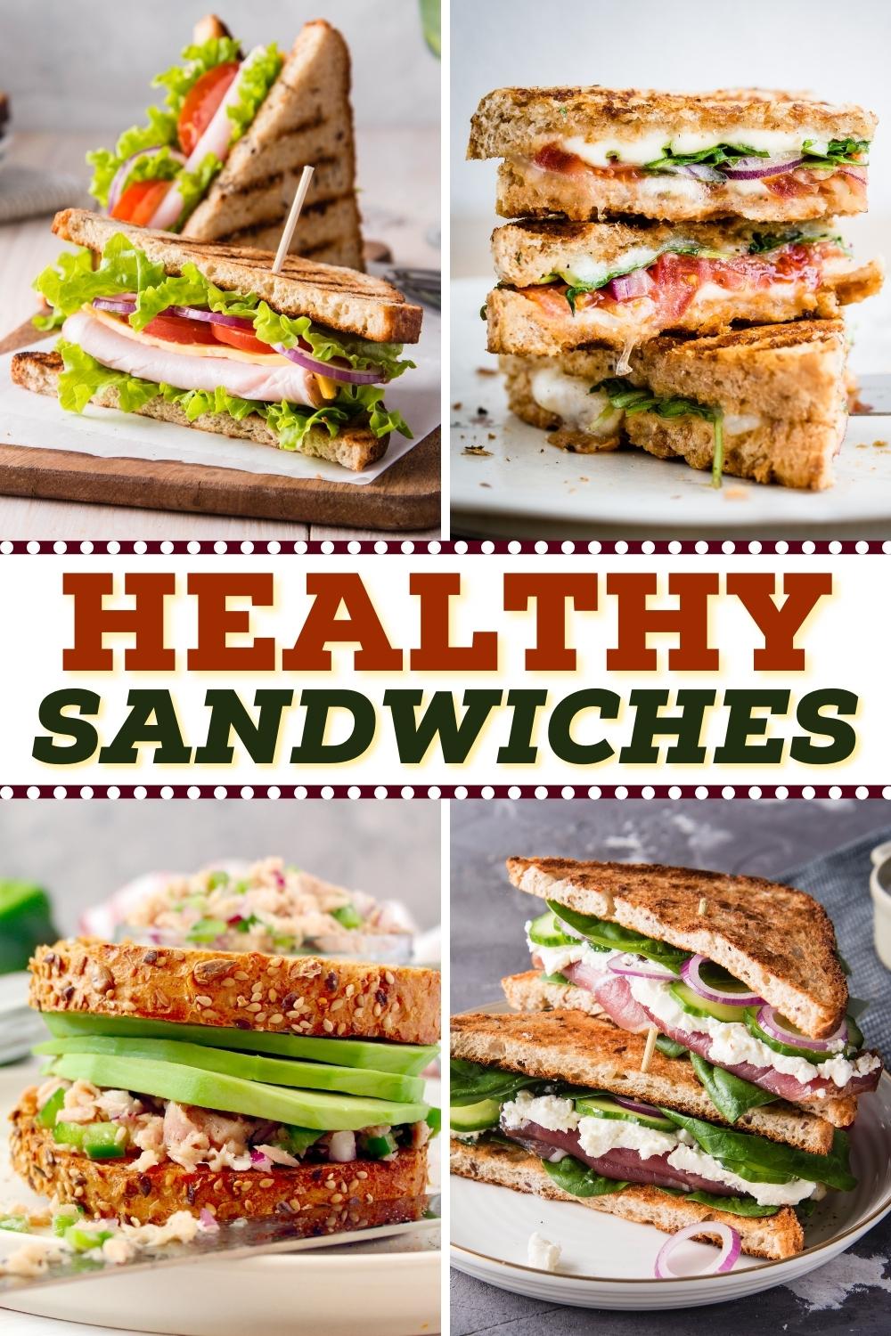 25 Healthy Sandwiches (+ Easy Lunch Ideas) Insanely Good