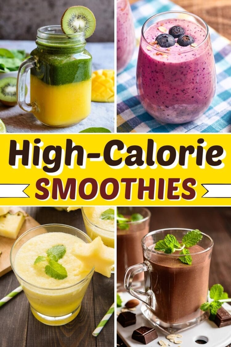 17 High Calorie Smoothies for Weight Gain Insanely Good