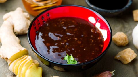 Hoisin Sauce in a Bowl