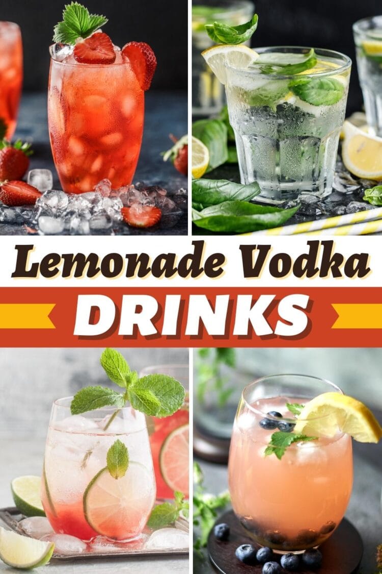 10 Easy Lemonade Vodka Drinks for Summer Insanely Good